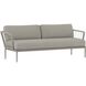 Catania Grey / Palazzo Taupe Outdoor Sofa